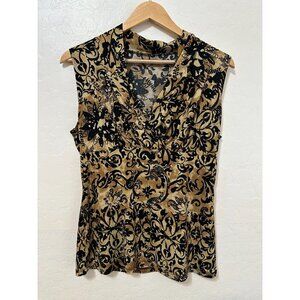 Vintage Y2K Babydoll Womans Top Size L/XL Festival Western Artsy Whimsigoth 90s